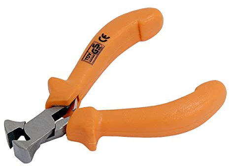 Tooltime. Soft Grip Precision Mini End Cut Pliers Ideal for Crafts, Electronics and Jewellery Making