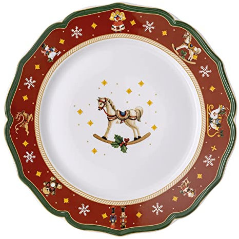 Hutschenreuther Happy Christmas Happy Christmas red Teller flach 31 cm