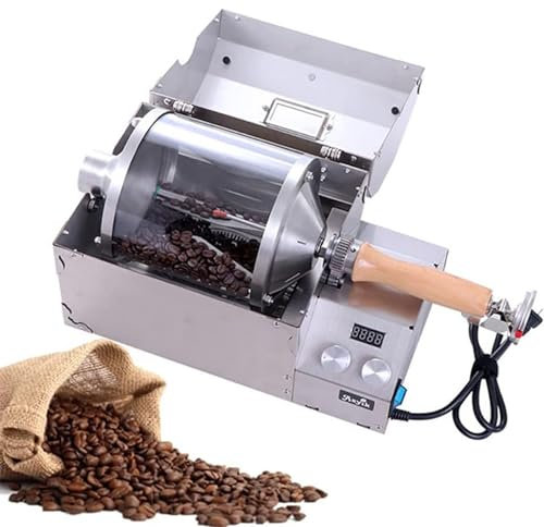 ZYLDDS 1200W Cafes de café Professionnel Roaster, 500 g de café de café électrique Machine de torréfacteur à Sec, pour Certaines Personnes Qui Aiment Le café
