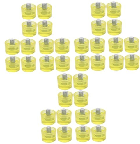 ARTIBETTER 12stücke Teiliges Gummihammer-ersatzset Mit Schlagkopf Robuster Rutschfester Gummikopf Für Präzises Arbeiten Für Fliesenverlegung Und Möbelmontage