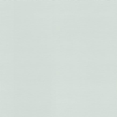 Rasch Tapete 688009 - Einfarbige Vliestapete mit Leinenoptik in Pastellblau - Kollektion Tropical House