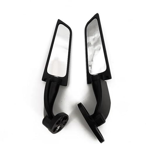 YZCSYBBF Les rétroviseurs de Moto pour Aprilia RS457, rétroviseur Rotatif réglable à Aile de Vent modifié