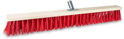 Balai de rue 700 mm sans manche, balai de jardin, balai industriel, balai d’extérieur avec poils résistants (70 cm sans manche)