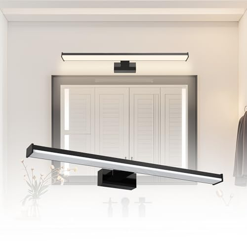 HENGMEI LED Spiegelleuchte Bad 10W Badleuchte, IP44 Wasserdicht Badezimmer Lampe Badlampe Spiegellampe für Wandbeleuchtung und Spiegel Beleuchtung (Type-J04-Neutralweiß)