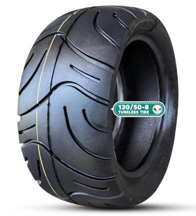 130-50-8 Tubeless Tire For Super Pocket Bikes & Scooters | High-performance 130 50 8 Replacement Tire | Durable & Reliable Scooter Tires