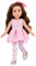 Glitter Girls Puppe Bluebell – Bewegliche 36cm Puppe mit Kleidung, Zubehör und langen Haaren zum frisieren - Spielzeug ab 3 Jahren (6 Teile), Verschieden