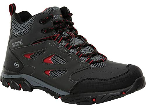Regatta Holcombe Iep Isotex vattentäta halvhöga sneakers för män, Ash Riored 21n, 47 EU