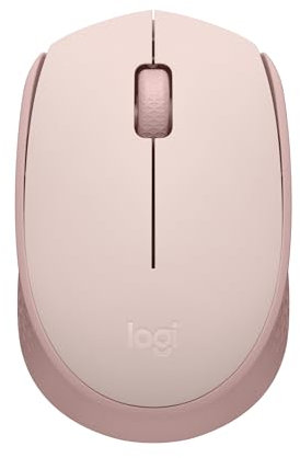 Logitech M171 Souris Sans Fil pour PC, Mac, Ordinateur portable, 2,4 GHz avec Mini-récepteur USB, Suivi Optique, Autonomie de Piles de 12 mois, Ambidextre - Rose