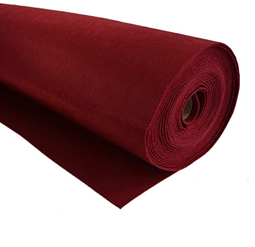 Bastelfilz 5m Rolle Filz 90cm x 1,5mm Dekofilz Taschenfilz Filzstoff