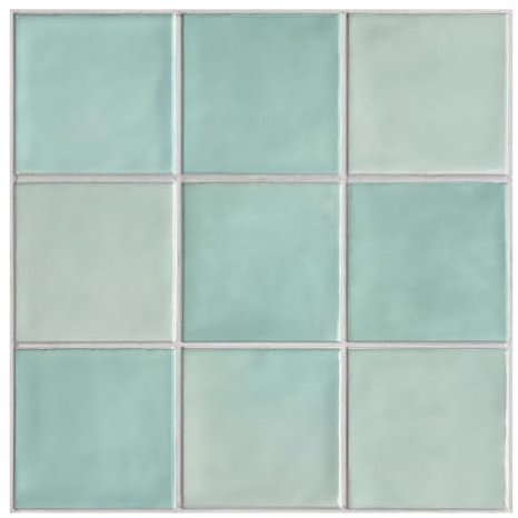 Commomy Piastrelle Adesive Cucina Bagno, 10 Pezzi, 30 x 30 cm, Matt Adesivi Piastrelle Cucina, PVC Pannelli Decorativi 3d per Parete Paraschizzi Cucina Mattonelle Adesive Mosaico Bagno