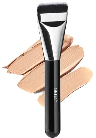 BEILI Pinceau ultra fin applicateur de maquillage pour fond de teint, fard à joues, poudre liquide