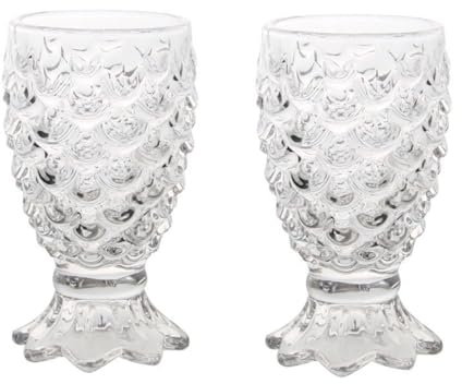 Jarsense Cocktail Glasses Set of 2,Mermaids Shaped Drinking Glasses,Quality Champagne Glasses,Exspresso Martini Glasses,for Wedding,Party,Family Dinner for Gift
