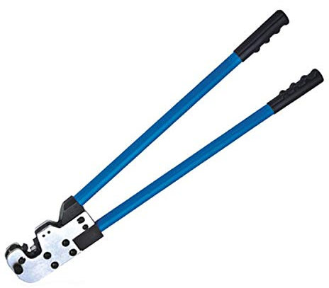 Copper Tube Terminal Crimper for Crimping Non-Insulated Cable Links 8-95mm² Cable Lug Crimping Tool