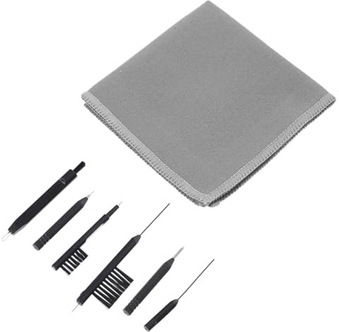 Kit de Nettoyage pour Appareils Auditifs 7 Pièces en Pvc
