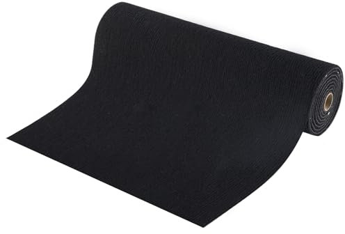 Kratzmatte Katze Selbstklebend, Kratzschutz Katze Sofa, Kratzteppich für Katze, Katzenkratzmatte für Sofa, Möbel, Tür, Wand, L 2m x B 40cm (Schwarz)