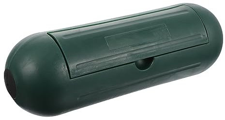 Mikikit Cable Junction Box for Outdoor Extension Providing Electrical Connection Box and Cable Safety Cover for Secure Use in Garden Patio Scenarios