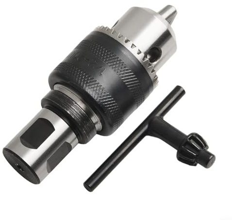 3/4-Zoll-Schaft auf B16 Kegelgewinde-Adapter für Weldon/General (1/2-20UNF), 3-teiliges magnetisches Bohrfutter-Set mit 3-Backenfutter (1,5–16 mm Bereich) und Schlüssel, für schnurlose Bohrmaschinen
