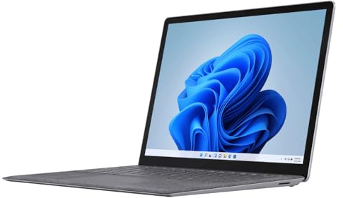 Microsoft Surface Laptop 3 13,5 Zoll Touch Display Intel Core i5 1035G7 256GB SSD Festplatte 8GB Speicher Windows 11 Pro Webcam Notebook Laptop (Generalüberholt)