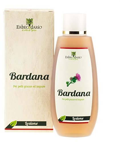Detergente Viso Pelle Grassa Lozione Bardana Erbecedario, Pelle Impura, Per Depurazione Pelle, 1 Flacone 200ml