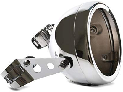 LED Scheinwerfer-Gehäuse MG 7 für Suzuki LS 650 Savage/SV 1000/650 chrom