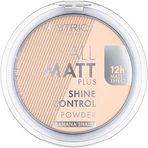 Catrice All Matt Plus Shine Control Powder, longlasting, mattifying, fixing, translucent, matte (10g)