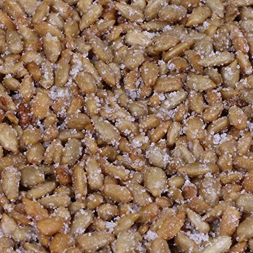 BBQ Honey Roasted Sunflower Seeds by It's Delish, 5 lbs Bulk | Gourmet Sunflower Seeds in Honey Sugar Coating and Barbecue Seasoning, Sweet & Savory Seed Snack - Vegan, Kosher Parve