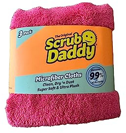 Scrub Daddy Microfiber Cloths Pack of 3