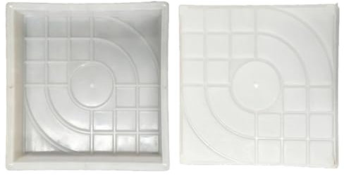 GSJNHY Formen für Pflastersteine Haushaltspfliche Mold. DIY. Gehen Sie manuell Road Pfad Propylen Pflaster Zement Backstein Stein Betonform Praktisches Gartenwerkzeug (Color : A)