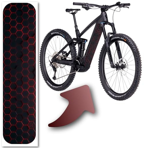 DK´s BikeDesigns Reflektierende Designschutzfolie für E-Bike Akkuabdeckungen und Unterrohr für alle E-Bike Modelle, Rahmenschutz eBike, Fahrrad Aufkleber, Bike Sticker