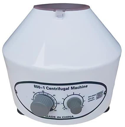 panfudongk Centrifugeuse électrique de laboratoire 800-1 4000 tr/min 220 V 60 Hz 25 W 20 ml x 6 minuteurs 0 ~ 60 min