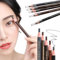 Lapiz de Cejas,Waterproof Lapiz de Cejas con Tira Hilos,Sacapuntas Lápiz de Cejas,Maquillaje de Salón Impermeable Microblading,Juego de Lápices de Cejas,para Maquillaje Natural de Cejas