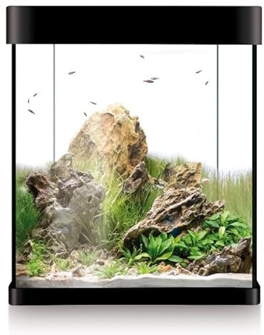 Acuario ICA Kit Nano AQUALED 30 litros Negro