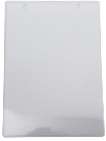 Gatuida Blattschutzhüllen Aus Abs-material A4 mit Löchern 290 X 213 Mm 10er-pack Papierhüllen für Display-schilder Werbung