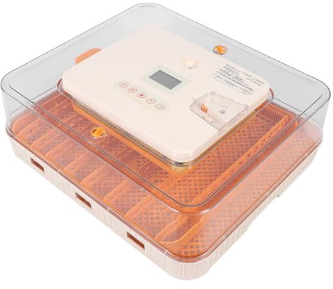 Automatischer Eierbrutschrank, Fasst 56 Eier. Eierbrutschrank. Professionelle Doppelleistung für Bruteier (Jectsec1tpz06rda-12)