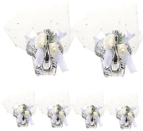 SEWACC Aufbewahrungsbox für Hochzeitssüßigkeiten für Partygeschenke Dekorative Süßigkeitenbox Dekorative Haushaltsbox Keksdose Bonbonglas Süßigkeitenaufbewahrung für Einen Organisierten Schreibtisch