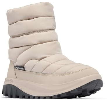 Columbia Snowtrot Mid Boots, Built to Withstand the Elements, Offers Plush Comfort, Grips Any Surface, Shines Bright, Quick Entry - Women's