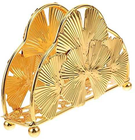 PRETYZOOM Serviettenhalter Aus Metall 14.5X8.2X4.5 Cm Moderner Tischserviettenständer Für Küche Haushalt Restaurant Party