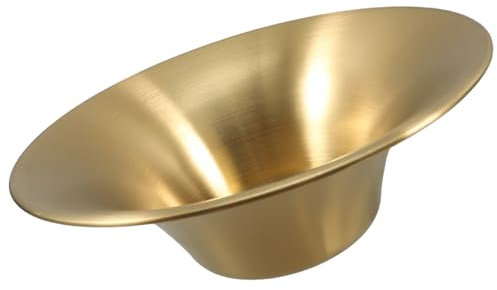 OFFSCH Cuenco de Acero Inoxidable para Ensalada Plato con Borde Ancho Cuenco Multiusos para Servir en La Cocina