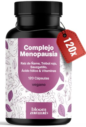 Complejo Menopausia, 120 Cápsulas Veganas, Producido en Alemania