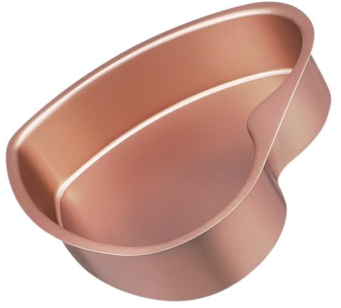 FIXOSHEE Stampo da Forno a Forma di Cuore 15 Cm in Lega di Alluminio Antiaderente, Teglia Staccabile per Torte, Biscotti e Dolci, per Uso Quotidiano in Cucina