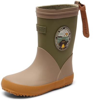 Bisgaard Bottes de course tendance Ii pour garçon, vert, 35 EU