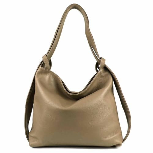 OBC Damen Tasche Rucksack 2 in 1 Umhängetasche Schultertasche Umhängetasche Daypack Leder Rucksacktasche Shopper Backpack Freizeitrucksack