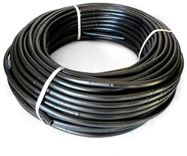 JARDIN202 - Tuberia de Riego por Goteo 16 mm | Con goteros a 40 cm | Negra | Rollo de 50 metros -