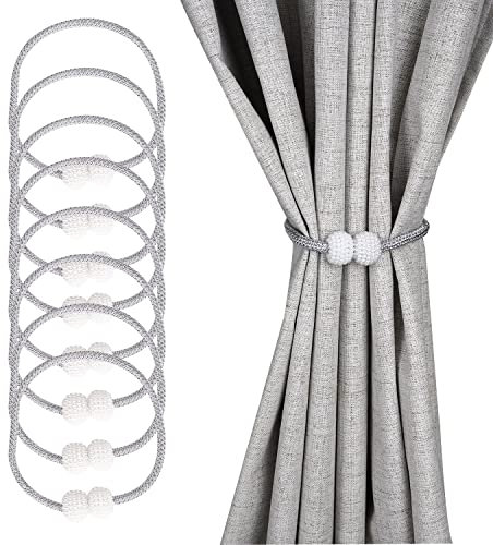 8 fermatenda magnetici, fermatenda, fermatenda, fermatenda, fermatenda, per decorazione della casa, colore grigio