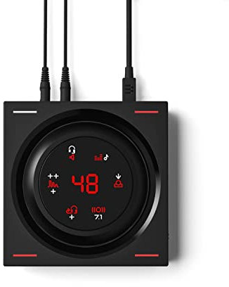 EPOS GSX 1000 2nd Edition Dac Amp Audio Amplifier / External Usb Sound Card with 7.1 Surround Sound, Side Tone, Gaming DAC and EQ, Headphone Amp Compatible with Windows, Mac, Laptops and Desktops