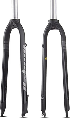 Fourche Avant De Vélo 26/27.5/29 1-1/8, Pneumatique 2.35, Frein À Disque Rigide VTT Vélo Fourche en Alliage D'aluminium Accessoires De Vélo