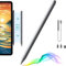 ESR Stylet iPad pour Apple Pencil 2e Génération, Crayon Magnétique à Charge sans Fil pour iPad, Sensibilité à L'inclinaison et Rejet de la Paume pour iPad Pro 12.9/11, iPad Air 5/4, iPad Mini 6, Gris