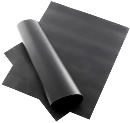 Tradineur - Pack de 4 Rollos de Papel Antiadherente para Horno - Fabricado de PTFE - Fácil Limpieza, Resistente al Calor, no tóxico - 33 x 40 cm