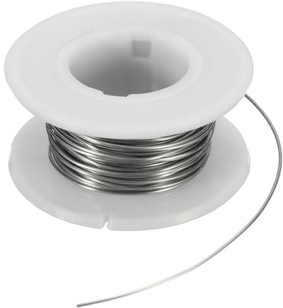 QUARKZMAN Alambre de Resistencia de Calentamiento de Nichrome 80 de Calibre 22 13 Pies de Alta Temperatura para Reparación de Componentes Electrónicos