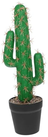 PRETYZOOM Piante Artificiali di Cactus in Vaso di Finte Piante del Deserto per Decorazione Interna ed Esterna per Tavolo Giardino Ufficio Casa